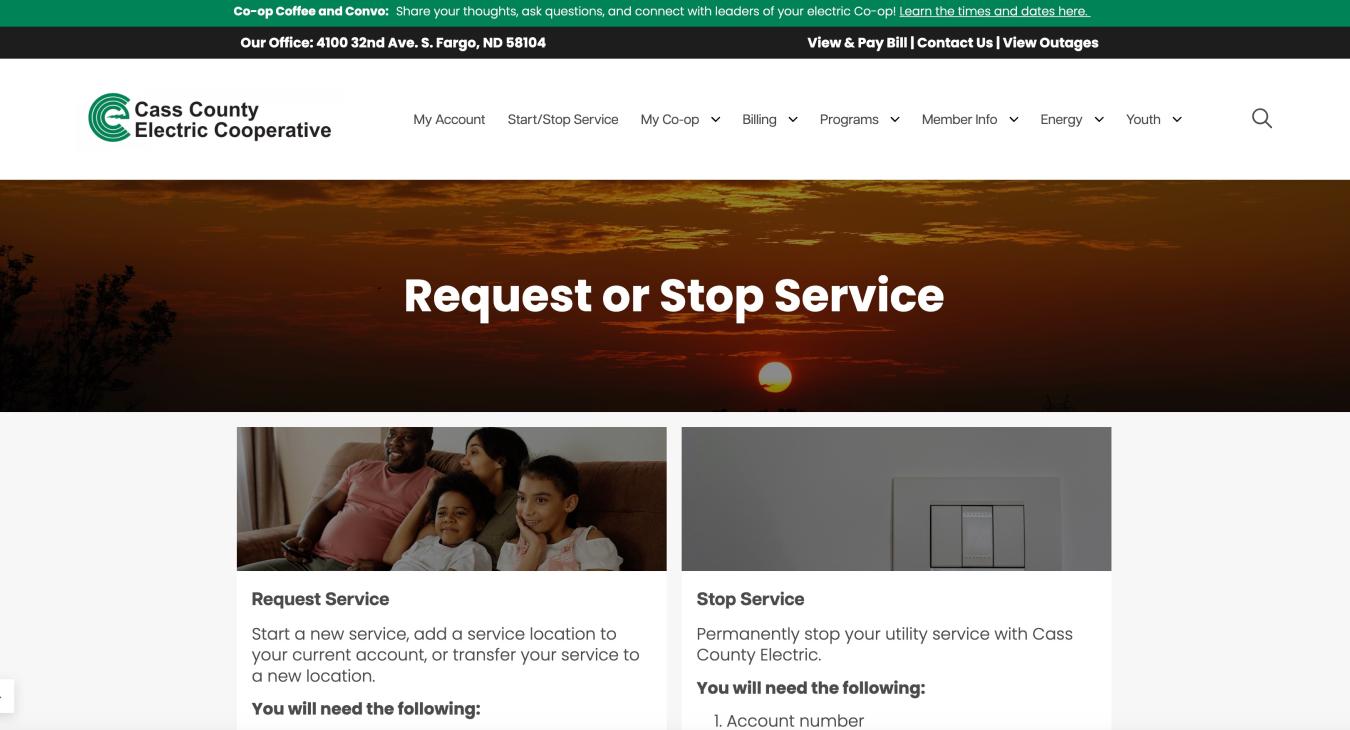 Start or Stop Service Feature