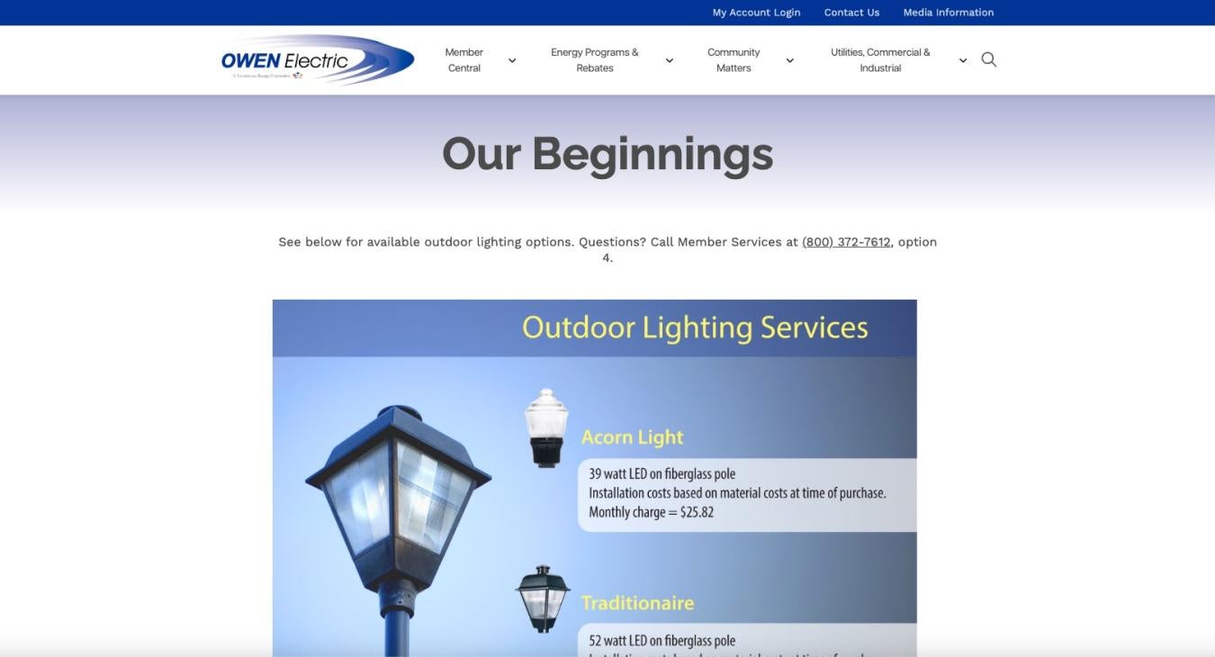 Outdoor Lighting Services